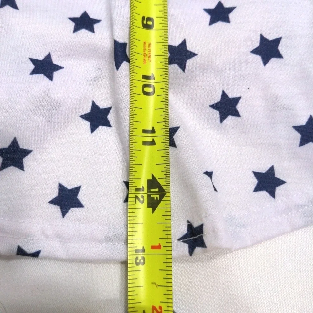 Top Paw All American Dog T-Shirt Small Stars Stripes Patriotic Pet Apparel